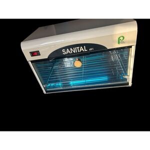 Pibbs Sanital 491 UV Sterilizer Cabinet Salon Spa Tool Sanitizer White 120V 8W